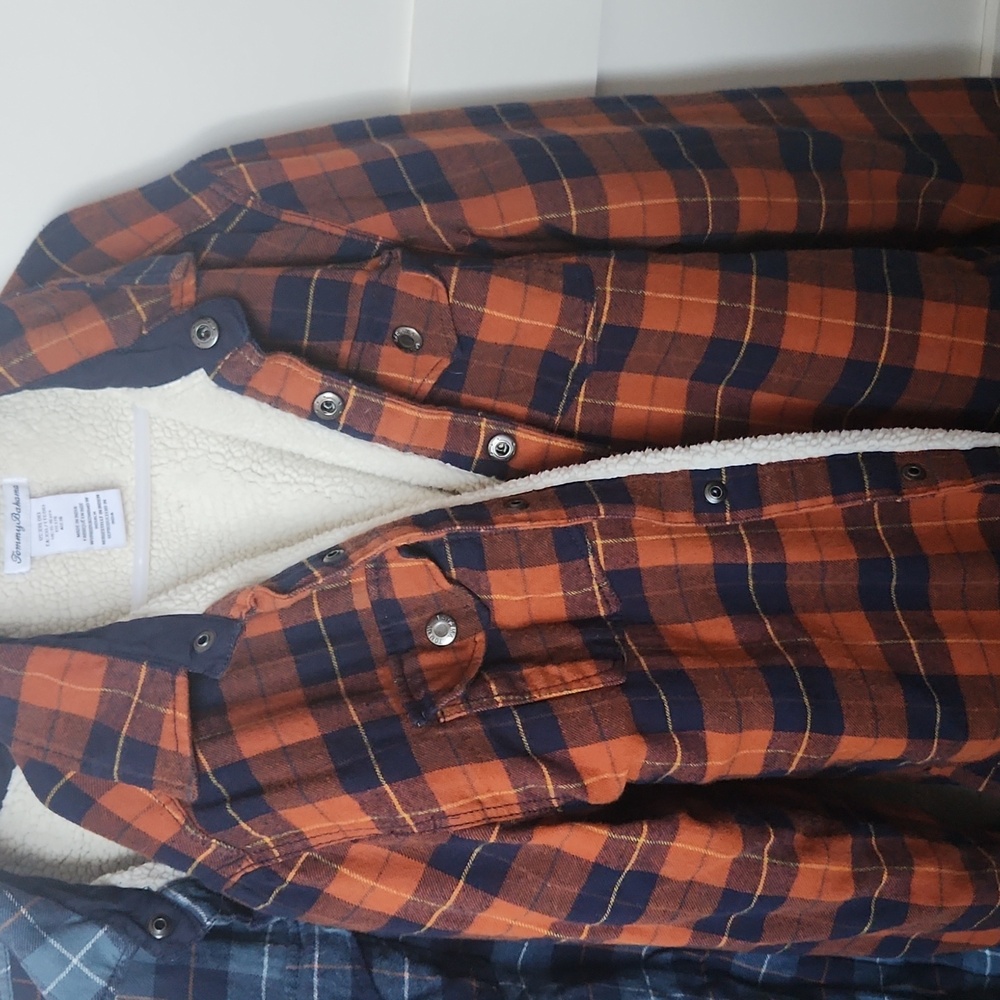 Tommy Bahama lined flannel